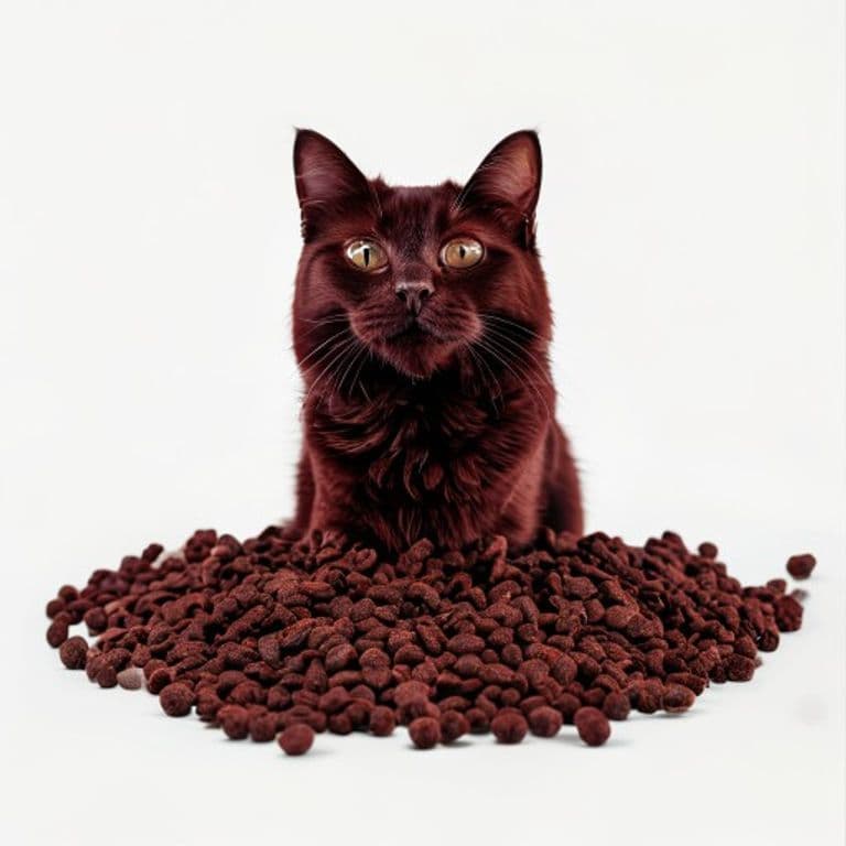 Croquettes pour chat bordeaux