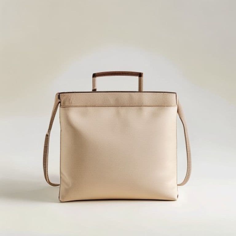 Trousse de maquillage beige