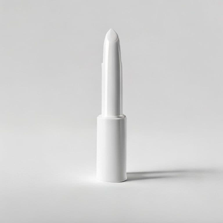 Crayon à lèvres blanc
