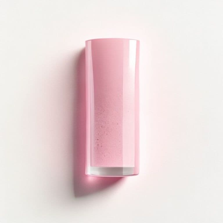 Dissolvant rose poudré