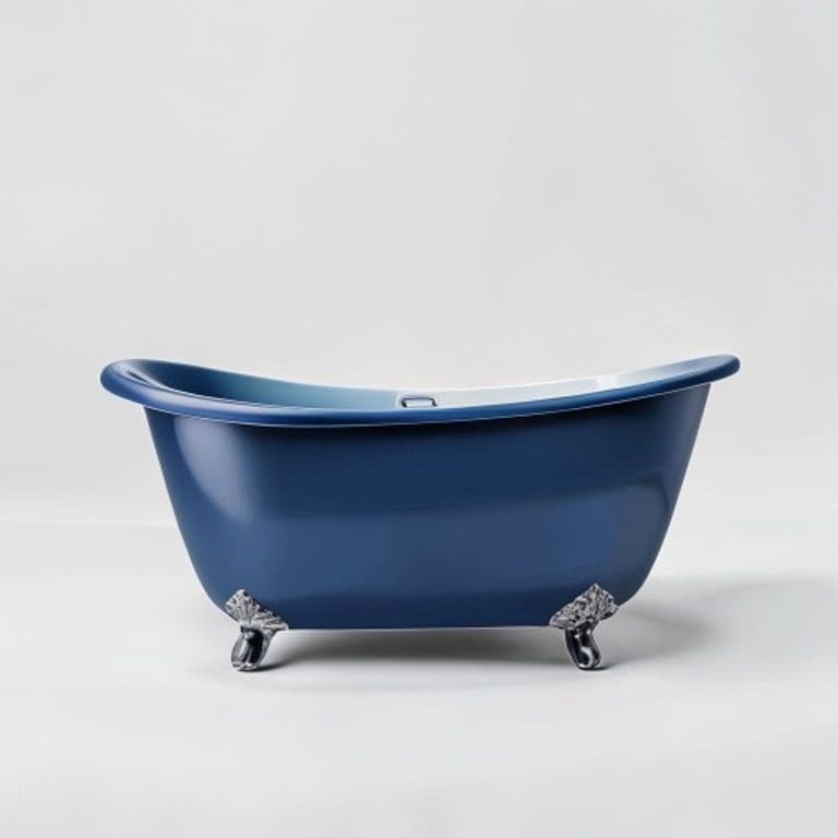 Baignoire bébé bleu marine
