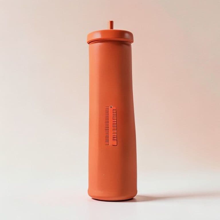 Thermomètre de bain terracotta