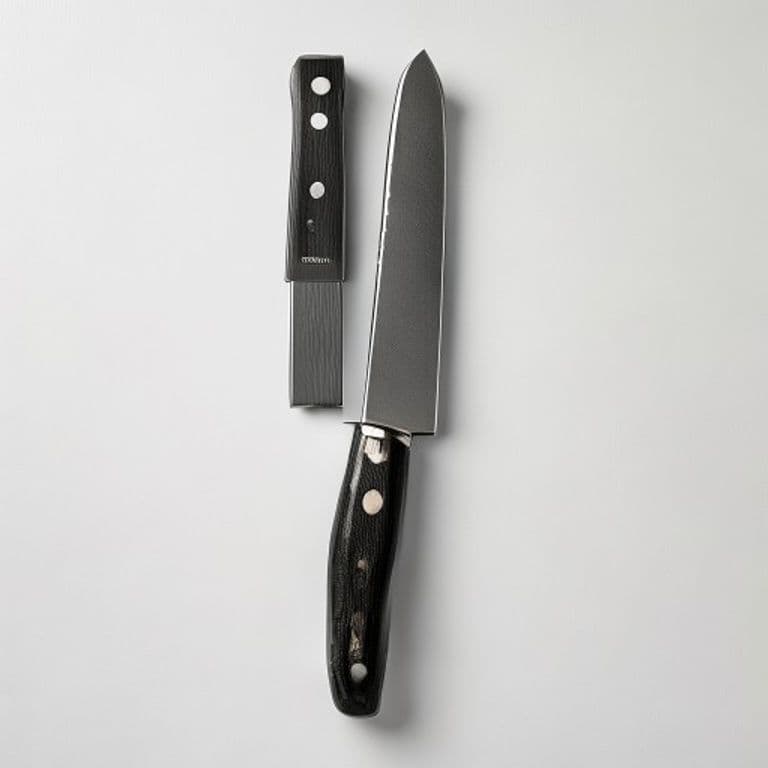 Couteau de cuisine silicone