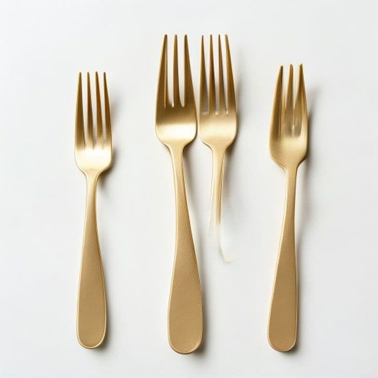 Lot de fourchettes verre