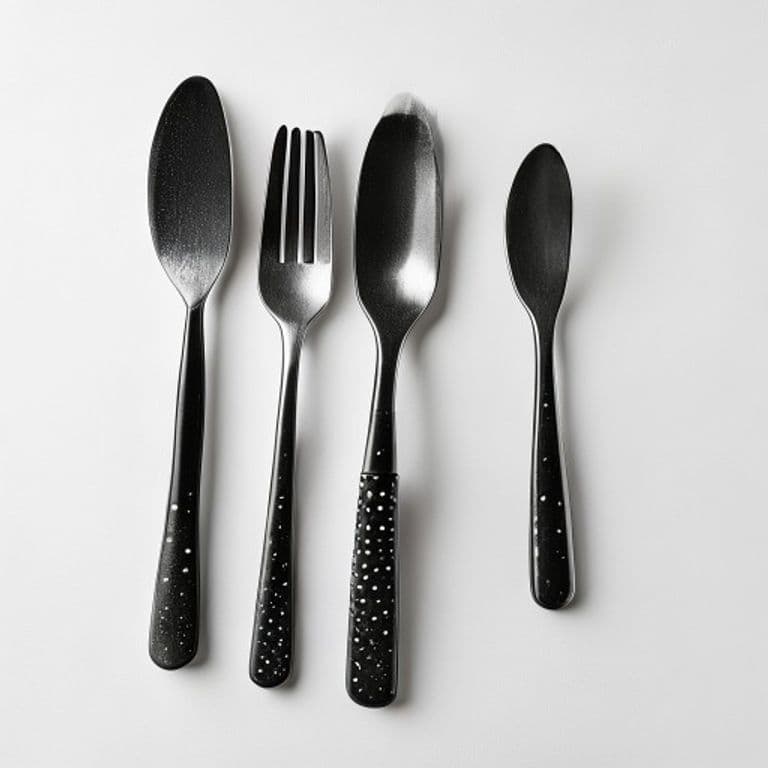 Set d'ustensiles inox