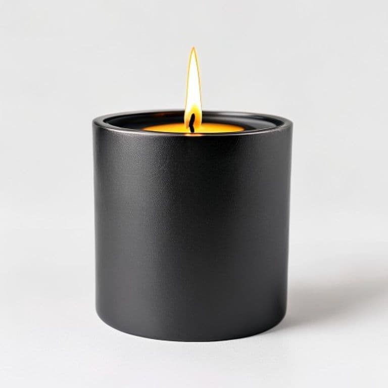 Coffret de bougies Nature anthracite