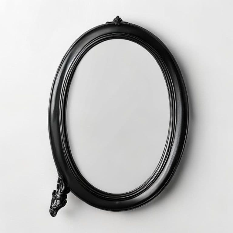 Lot de miroirs anthracite Ø40