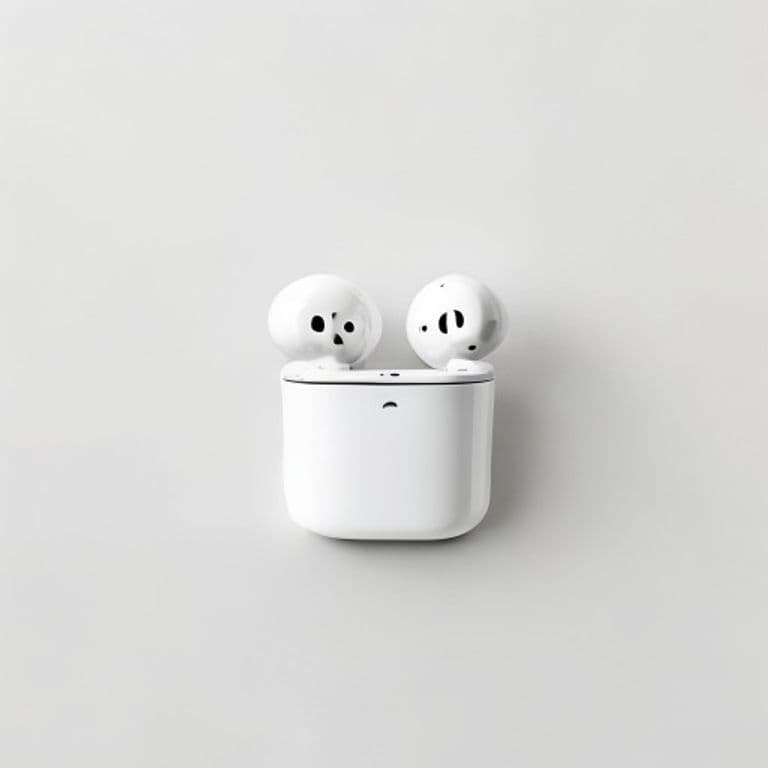 Écouteurs blanc