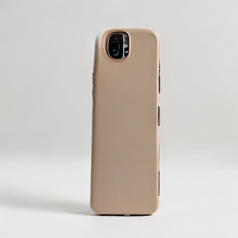 Support smartphone taupe