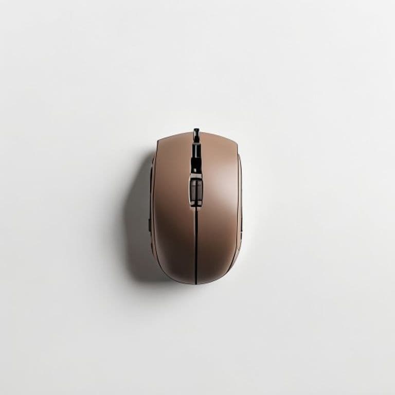 Souris sans fil taupe