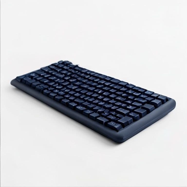 Clavier sans fil bleu marine