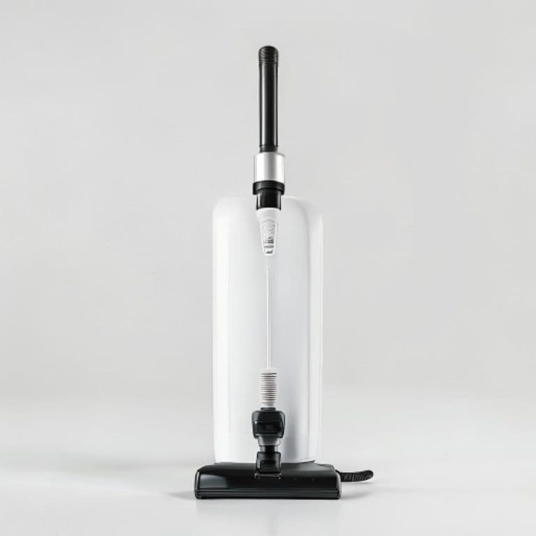 Aspirateur à main blanc