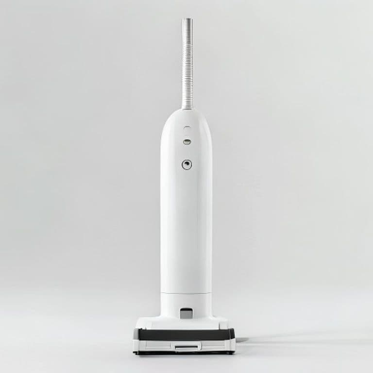 Aspirateur balai blanc