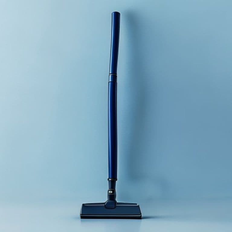Aspirateur balai bleu marine