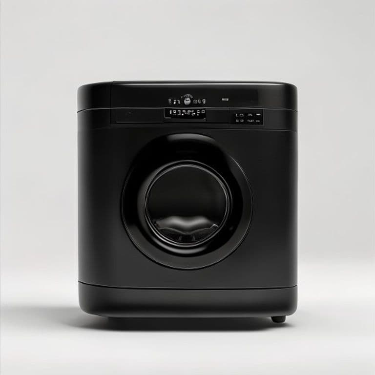 Mini sèche-linge noir