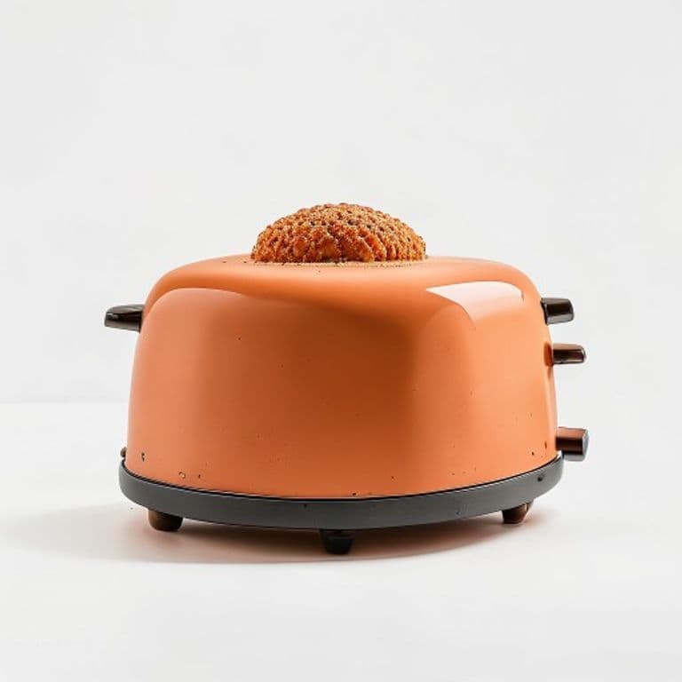 Grille-pain terracotta