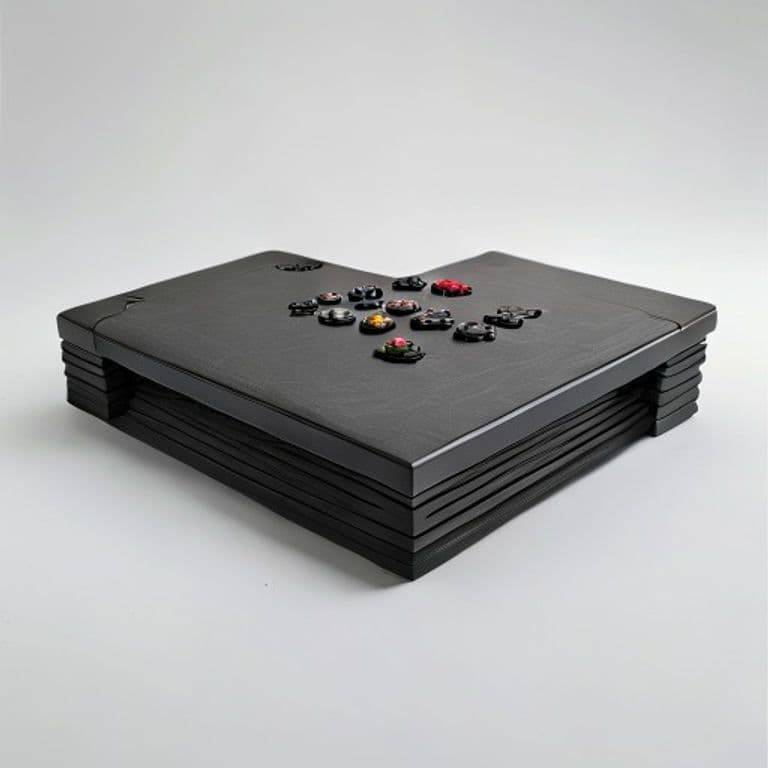Jeu de plateau anthracite