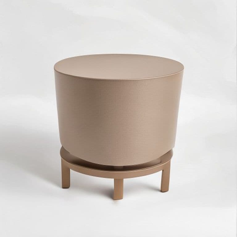 Table d'appoint taupe