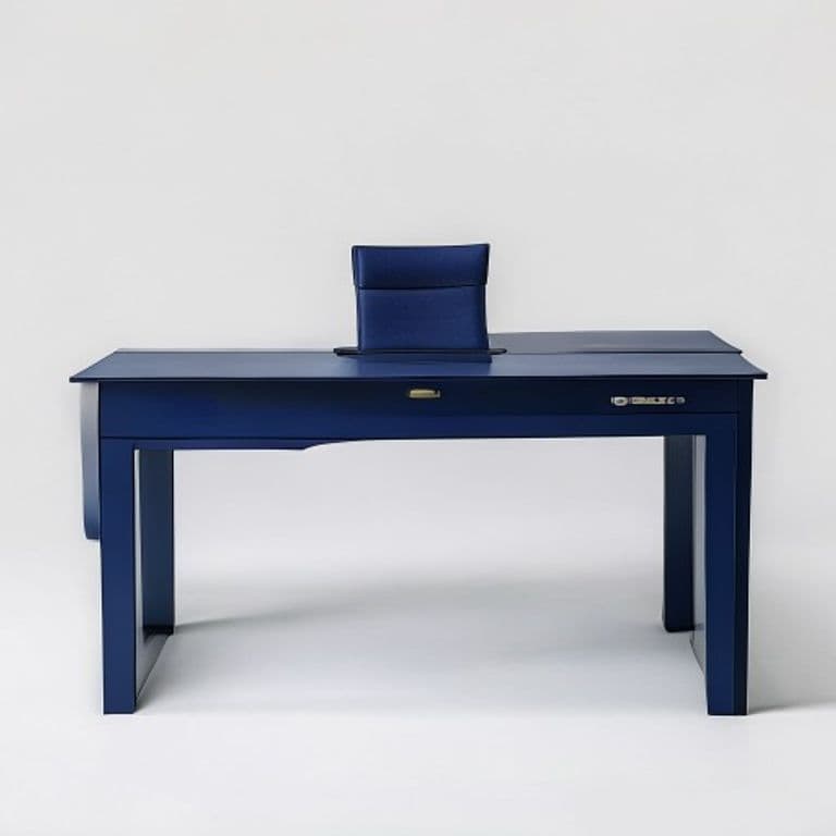 Bureau bleu marine