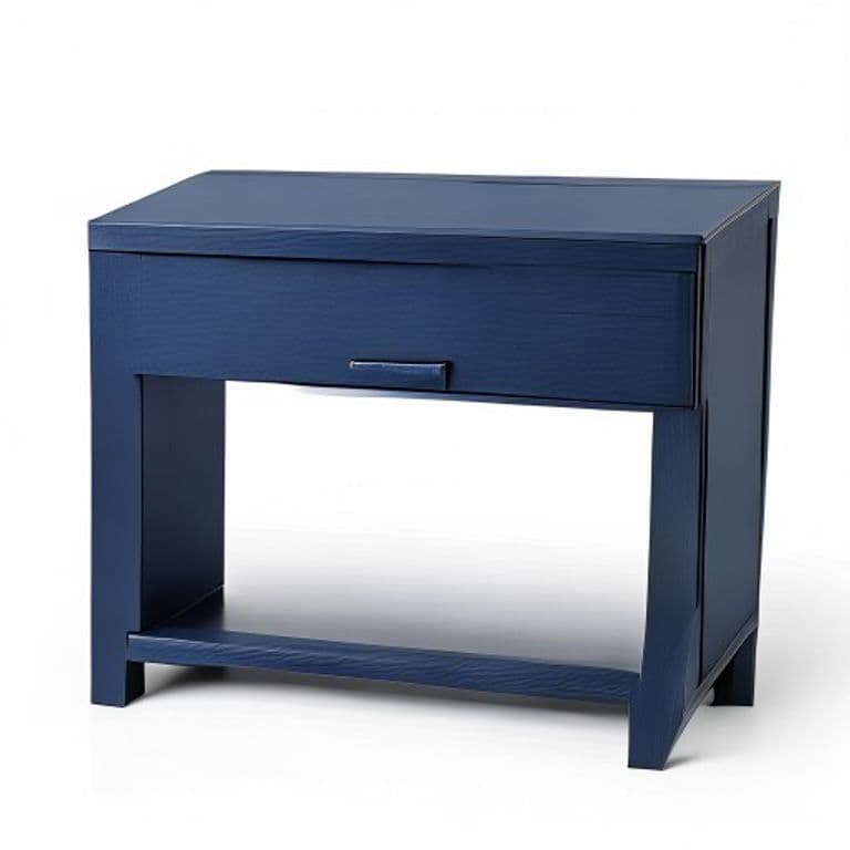 Caisson de bureau bleu marine