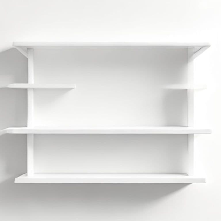 Étagère murale Nature blanc