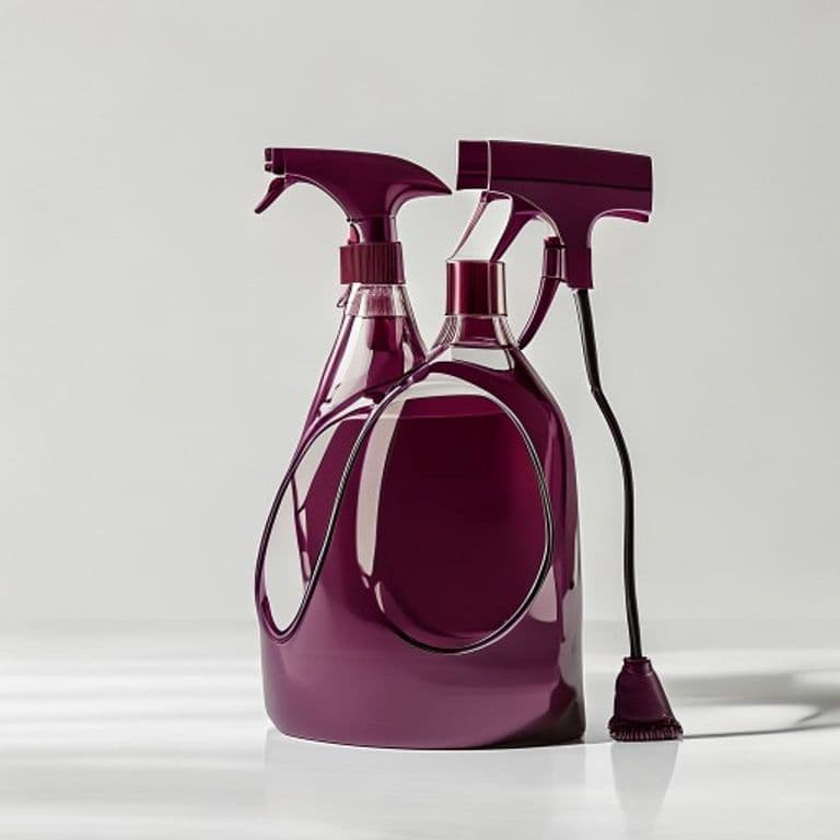 Set de nettoyage bordeaux