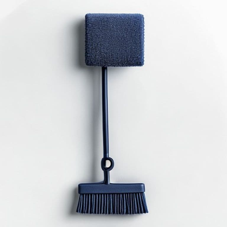 Serpillière microfibre bleu marine