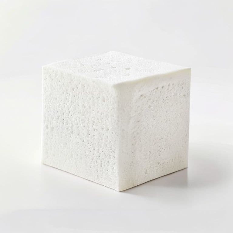 Lot d'éponges Essentiel blanc