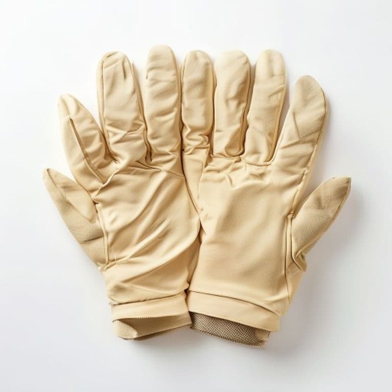 Gants de ménage beige