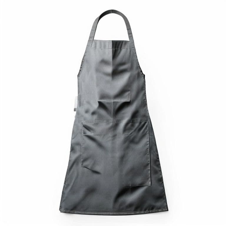 Tablier de ménage gris