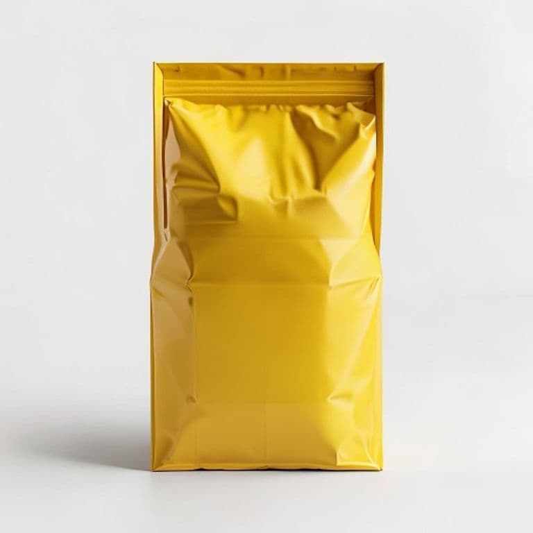 Sacs poubelle jaune moutarde 50 L