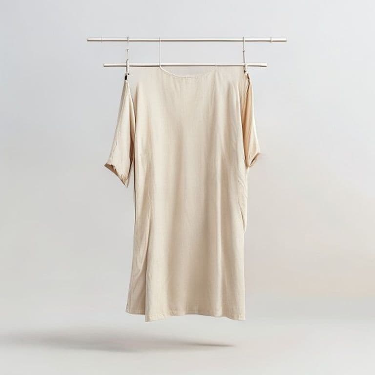 Étendoir à linge beige