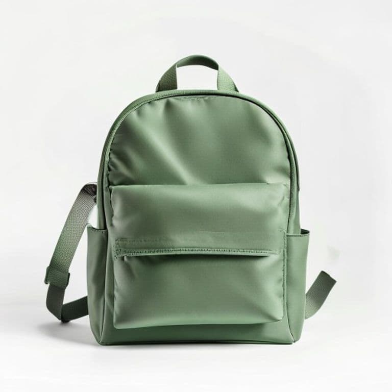 Mini sac à dos vert sauge