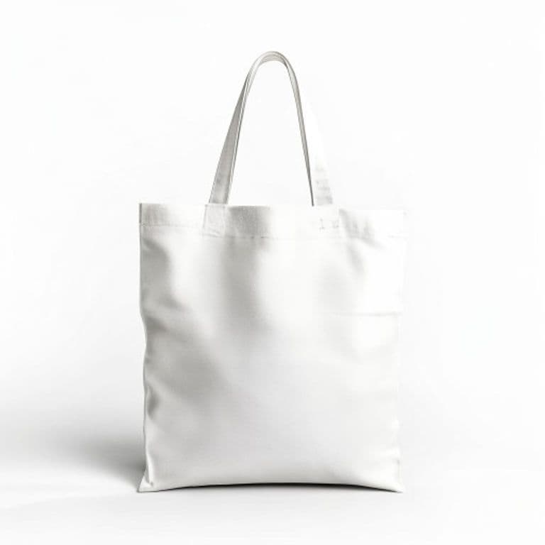 Sac cabas blanc