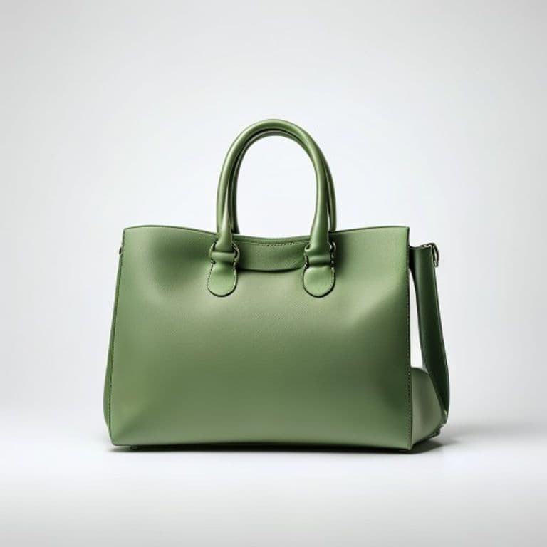 Sac à main vert sauge
