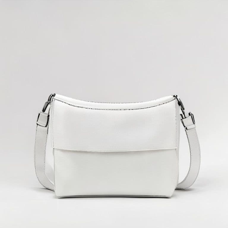 Sac bandoulière blanc