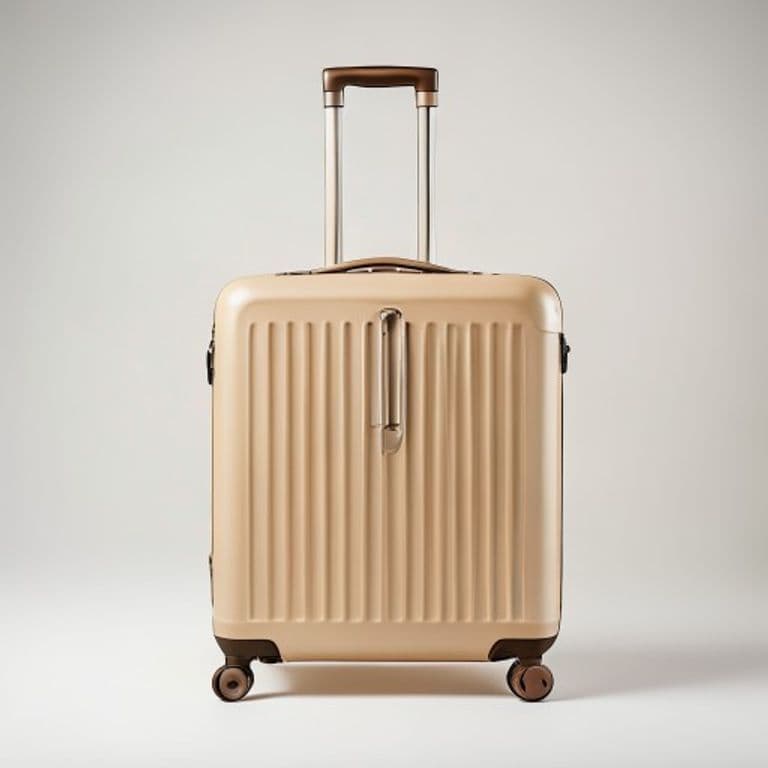 Valise cabine beige 75 cm