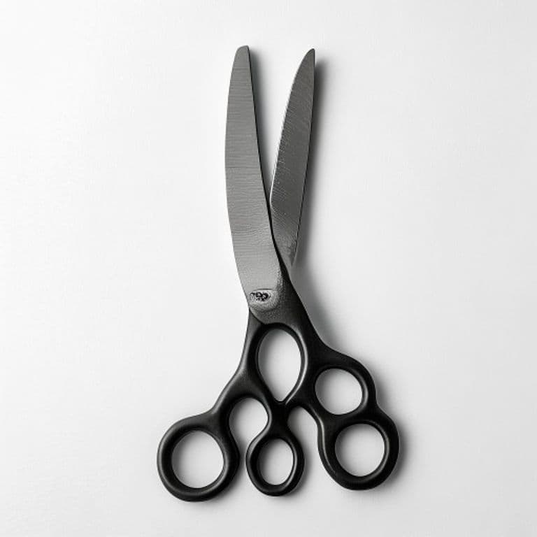 Lot de ciseaux anthracite