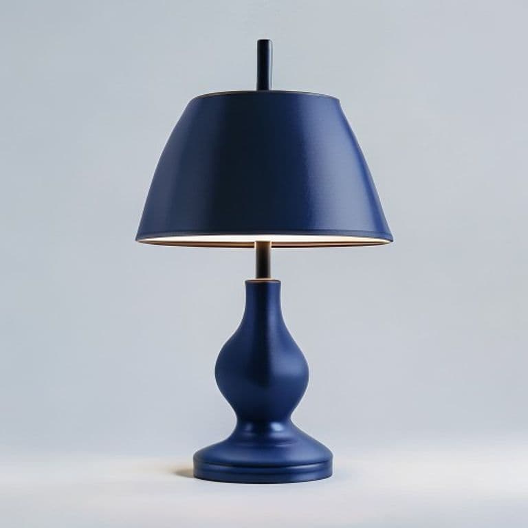 Lampe de bureau Premium bleu marine