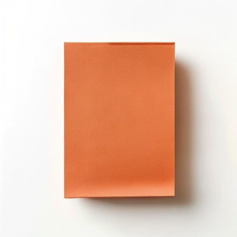 Ramette de papier terracotta
