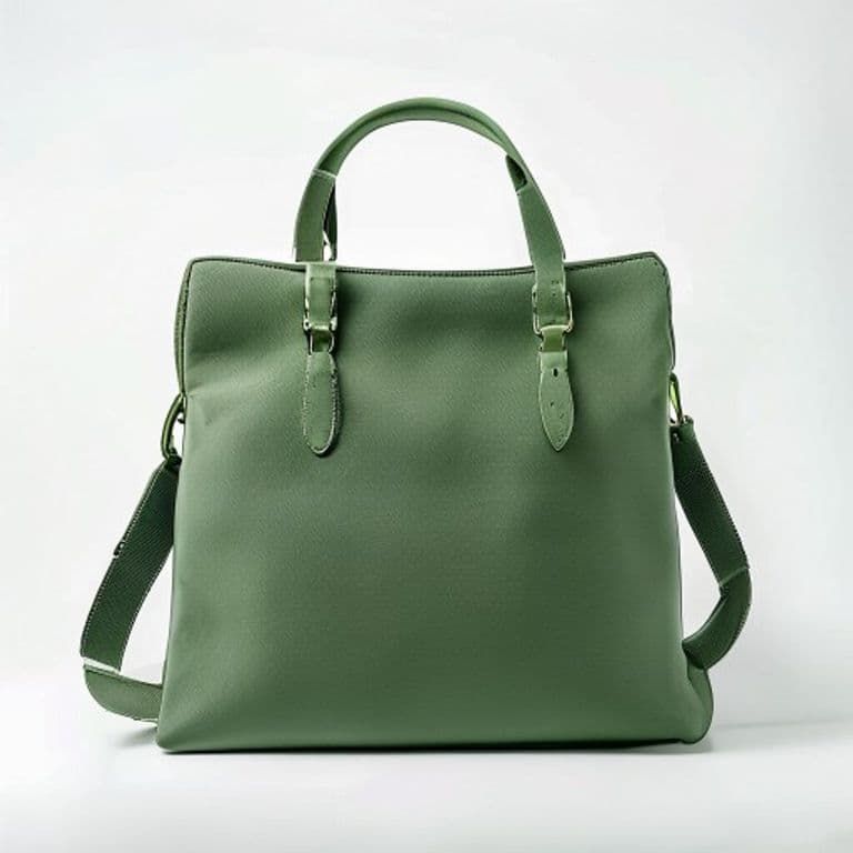 Sacoche vert sauge