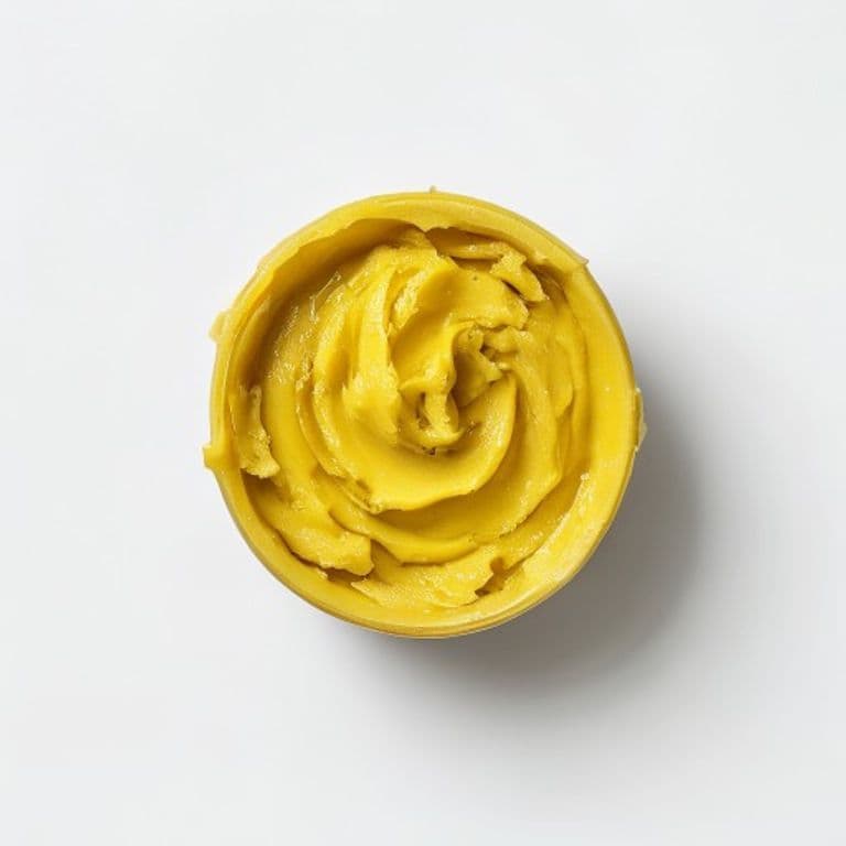 Gommage corps Premium jaune moutarde