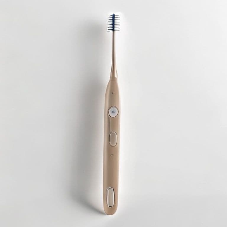 Brosse à dents électrique taupe