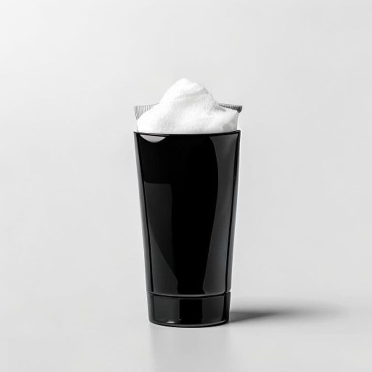 Mousse à raser noir