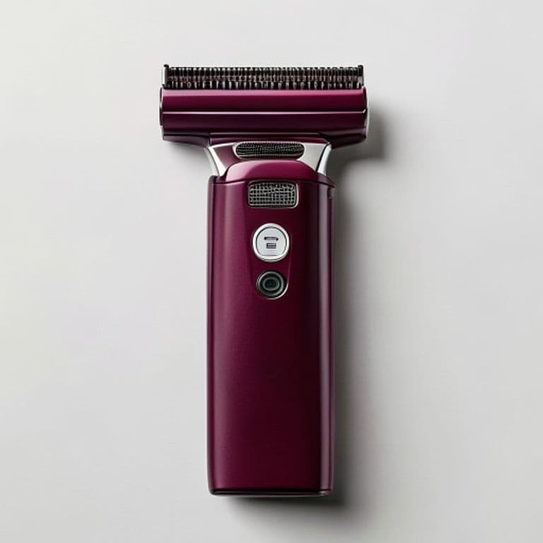 Tondeuse à barbe bordeaux