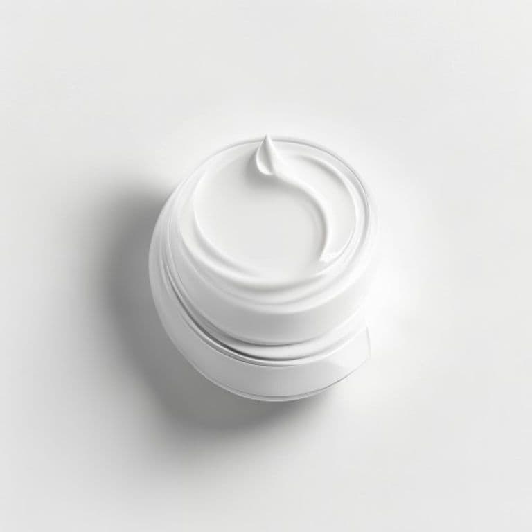 Crème visage blanc