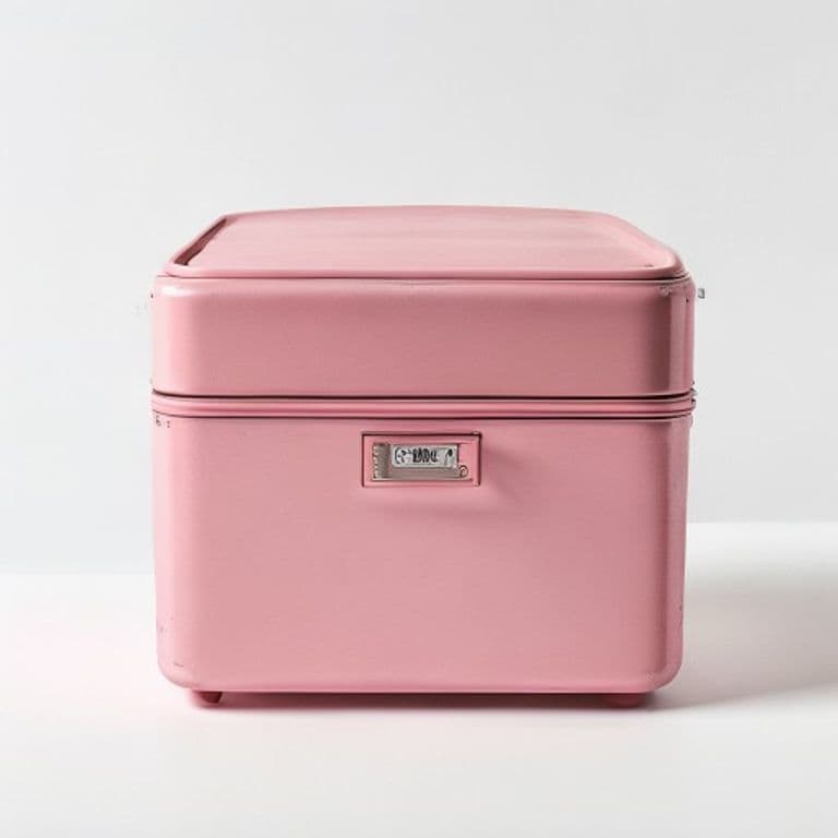 Glacière rose poudré