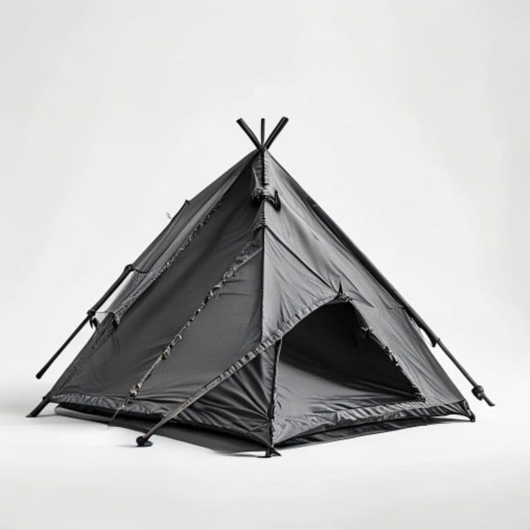 Tente de camping anthracite