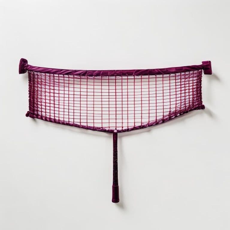 Filet de badminton bordeaux