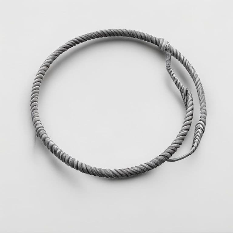 Corde à sauter gris